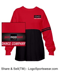 PM Dance Company Spirit Jersey Design Zoom